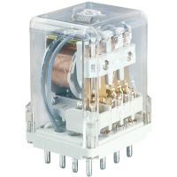 Przekaźnik elektromagnetyczny, przemysłowy 10A 24VDC IP40, R15-2014-23-1024-KLD | 863814 Relpol