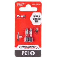 Bity Shockwave PZ1 25mm (zestaw 2szt) | 4932430860 Milwaukee