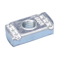 Nakrętka do profilu strut bez sprężyny, stal, EG, M8 pręta, 6mm, NUTM8EG | 315015 Erico