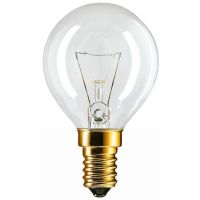 Żarówka kulka Appl 40W E14 230V P45 CL OV 1CT/4X5F | 923265944245 Philips