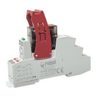 Przekaźnik Interfejsowy Push-in 8A 230VAC, PI84P-230AC-M93G-PS-2012 | 864847 Relpol