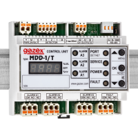 Adresowalny moduł sterujący, RS486 MDD-1/T | MDD-1/T Gazex