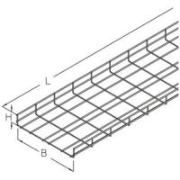 Korytko siatkowe, wysokość 53mm, szerokość 100mm G 50-10S (3m) | G 50-10S El-Puk