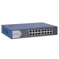 L2, Smart Managed, 16 Gigabit RJ45 ports, Visualized Topology Management, Network Health Monitor, Re | 301801785 Hikvision Poland