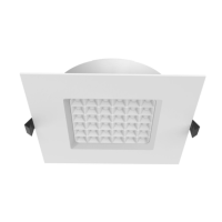 Oprawa LED p/t CASTEL-S 10W 1050lm 4000K downlight IP54 NW kwadratowy biały | FF000201.0 Faroform
