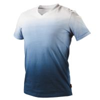 T-shirt cieniowany DENIM, rozmiar L | 81-602-L NEO