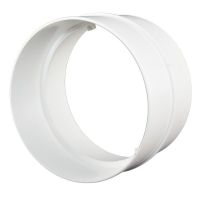 Łącznik kanałów okrągłych 150mm biały | 693 Vents