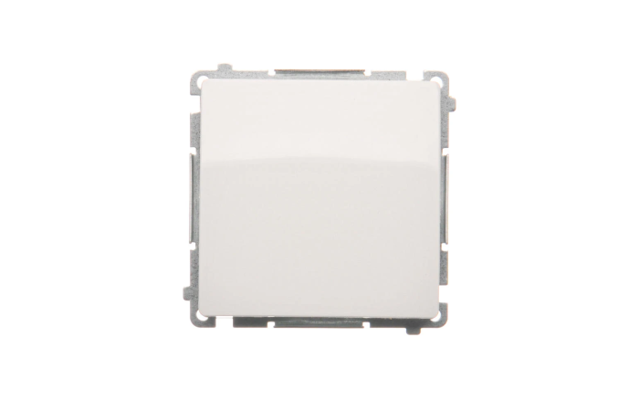 Łącznik jednobiegunowy (moduł) 10AX, 250V, szybkozłącza, biały BMW1.01/11 Simon Basic