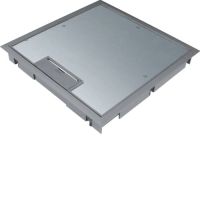 Pokrywa uchylna płytki montaż Q08 294X294 12mm stal szary PA, tehalit.VE-EE | KDQ08127011 Hager