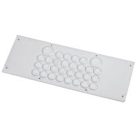 Płyta przepustów kablowych Cabstop IP55, 493x174mm, 29 wejść | 036497 Legrand