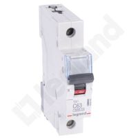 Wyłącznik nadprądowy S301 1P C 63A 6kA, 403440 $ | 605616 Legrand
