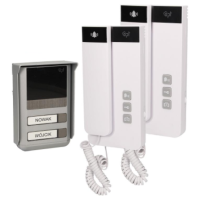 Zestaw domofonowy 2-rodzinny, 2-żyłowy natynkowy SALEM MULTI | OR-DOM-SL-924 Orno
