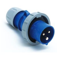 Wtyczka przenośna Shark 16A 2P+Z 230V 50/60Hz 6h IP67 | 0132-6 PCE