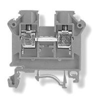 Złączka szynowa gwintowa 10mm2, TS32,35 1-tor ZSG1-10.0Ns Nowa, szara | 11521312 Simet