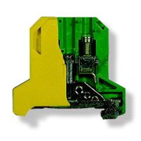 Złączka szynowa gwintowa ochronna, 4mm2 TS35 ZSO1-4.0, żółto-zielona | 14313319 Simet