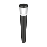 Oprawa słupek O BOLLARD 900 LANTERN 12W 3000K IP54 GY | 4058075074873 Ledvance