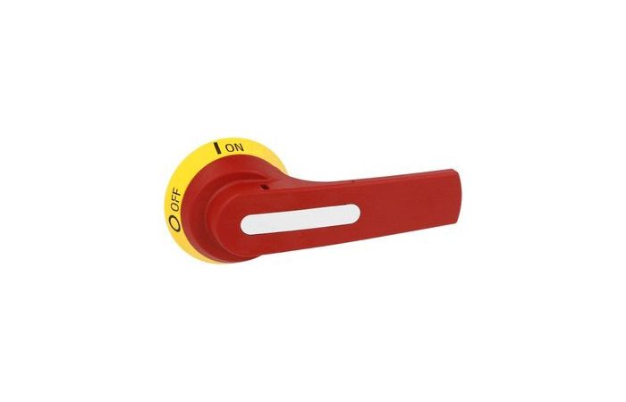 Pokrętło do wersji ze sprzęgłem, do GL0160..GL0315, żółto/czerwone | GLX61 Lovato Electric