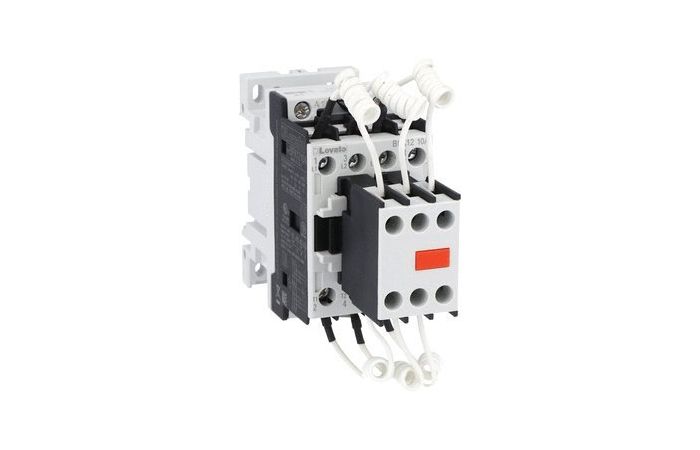 Stycznik do załączania kondensatorów 12,5kvar przy 400V, 230VAC 50/60Hz | BFK1210A230 Lovato Electric