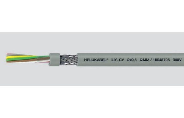 Kabel sterowniczy LIYCY 2x0,5 300/300V BĘBEN | 18048795 Helukabel
