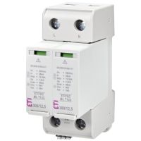 Ogranicznik przepięć, uniwersalny, TT, ETITEC ML T123 300/12,5 1+1 RC, typ T1+T2+T3 (B+C+D) | 002440670 Eti