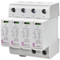 Ogranicznik przepięć, uniwersalny, TT, ETITEC ML T123 300/12,5 3+1 RC, typ T1+T2+T3 (B+C+D) | 002440672 Eti