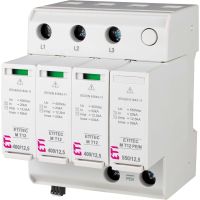 Ogranicznik przepięć, do ochrony falowników PV, AC, ETITEC M T12 950/12,5 4Y, typ T1+T2 (B+C) | 002440810 Eti