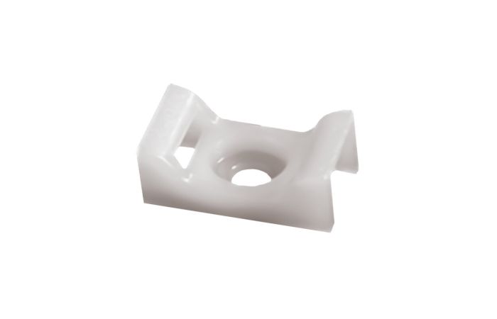 Podstawka montażowa do opasek - przykręcana PMP-05-4-100 biała (100szt) | 25.250 Elektro-Plast Opatówek