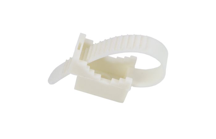 Uchwyt paskowy UP-22 biały (100szt) | 12.1 Elektro-Plast Opatówek