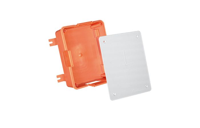 Puszka do złącza odgromowego PZO 218x168x80mm pomarańczowa/biała (40szt) | 35.01 Elektro-Plast Opatówek