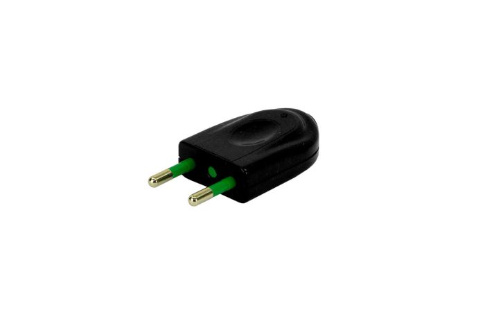 Wtyczka płaska FWC, 2P, 10A, 250V, rozbieralna czarna (100szt) | 51.222 Elektro-Plast Opatówek