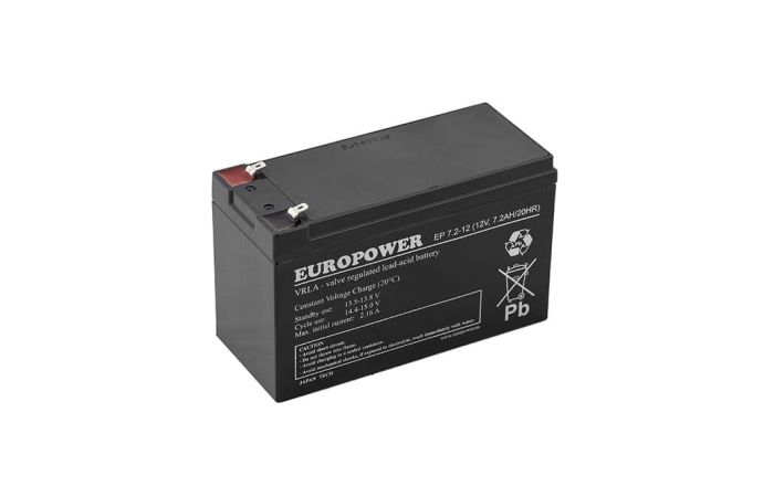 Akumulator AGM Europower EP 12V 7,2Ah  | EP 7,2-12 Emu