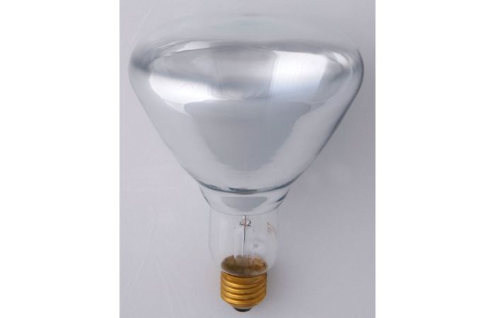 Promiennik podczerwieni - przeźroczysty R123 E27 125W 230V | PRO-2007 Helios