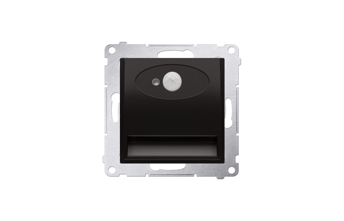 Oprawa oświetleniowa LED 230V z czujnikiem ruchu, antracyt, biała ciepła DOSC.01/48 Simon 54 | DOSC.01/48 Kontakt Simon