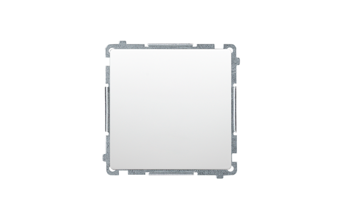 Łącznik jednobiegunowy (moduł) 10AX, 250V, szybkozłącza, biały BMW1.01/11 Simon Basic