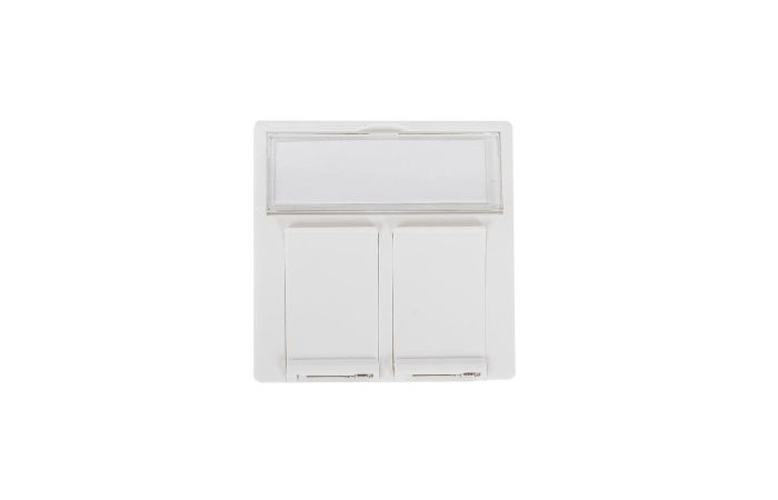 Adapter 45x45mm dla 2xRJ45 BC | BC452C securityNET