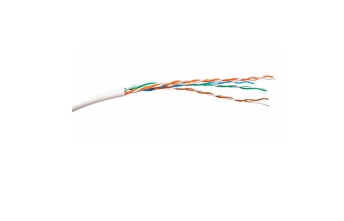 Kabel teleinformatyczny U/UTP kat.5e domNET CU PVC szary /karton 305m/ KRĄŻEK | DOM5EUTP securityNET