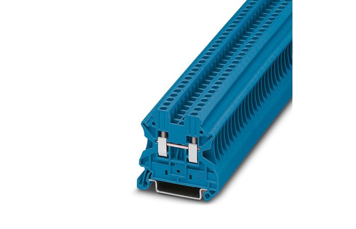 Złączka szynowa przepustowa 2-przewodowa 0,14-4mm2 UT 2,5 BU, niebieska (opak.50szt) | 3044089 Phoenix Contact