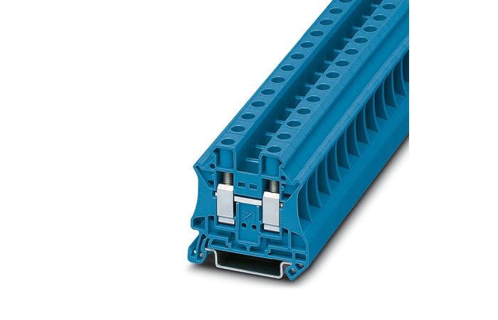 Złączka szynowa przepustowa 2-przewodowa 0,5-16mm2 UT 10 BU, niebieska (opak.50szt) | 3044188 Phoenix Contact