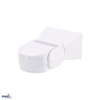 Czujnik ruchu 1200W 180st IP65 biały | B50-SES15WH Bemko