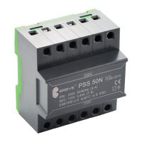 Transformator 1-fazowy modułowy separacyjny PSS  50N 230/110V , na szynę DIN, IP20, Ta 40 | 17000-2010 Breve-Tufvassons