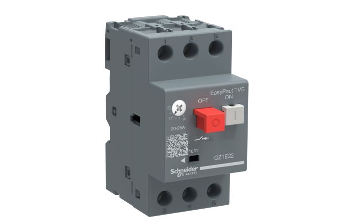 Wyłącznik silnikowy Easy TeSys Power 3P 0,06kW 0,16-0,25A | GZ1E02 Schneider Electric