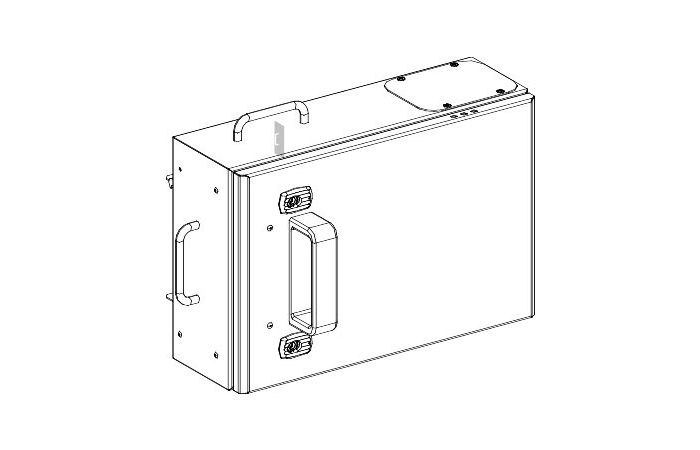 Kaseta odpływowa do CANALIS 250A 3L+PE DIN1, Canalis KN | KSB250SE4 Schneider Electric
