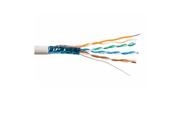 Kabel teleinformatyczny F/UTP kat.5e 200MHz SecurityNET szary /karton 305m/ KRĄŻEK | SEC5EFTP C C Partners