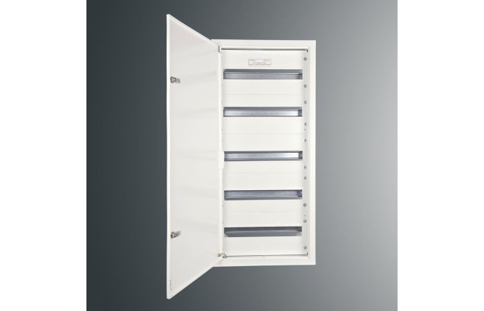 Rozdzielnica p/t modułowa RW 22NN 5 x 20S 952x423x175; szyna TSH35;zamek patent.9081; IP30; RAL9003 | RW 22NN 5 x 20S Kubiak