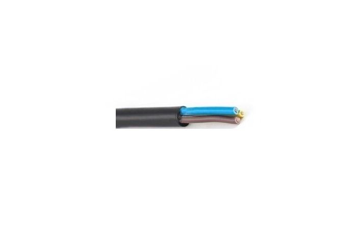 Przewód mieszkaniowy H03VV-F (OMY) 3x1,5 żo 300/300V czarny BĘBEN | 5901854409894-B Elpar