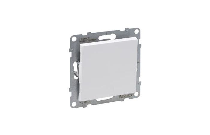 Łącznik 1-biegunowy 10 AX 250 V zaciski automatyczne, biały, Suno | 721101 Legrand