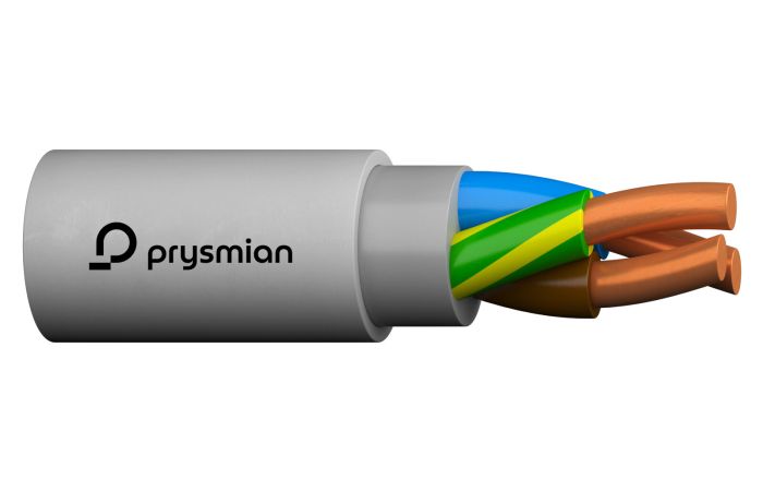 Przewód instalacyjny YDY żo 5x6,0 450/750V BĘBEN | 20264774 Prysmian