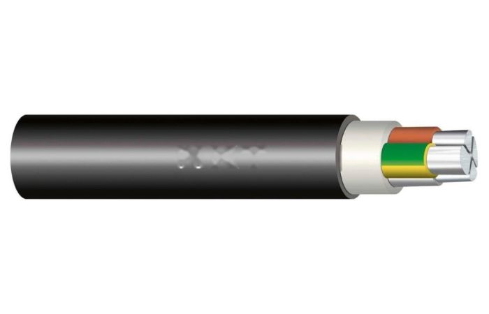 Kabel energetyczny NAY2Y-J 4x150 SE 0,6/1kV Eca, Enea BĘBEN | NAY2YJ04;150;SE;Eca;BLK=001 PX Kable