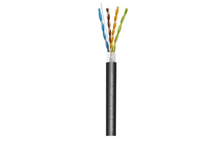 Kabel teleinformatyczny BITLAN F/UTP 4x2x24AWG (0,5) kat. 5e outdoor 200MHz BĘBEN | TI0051 Bitner