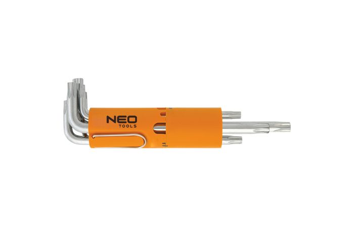 Klucze Torx długie T10-T50, zestaw 8 sztuk | 09-524 NEO TOOLS
